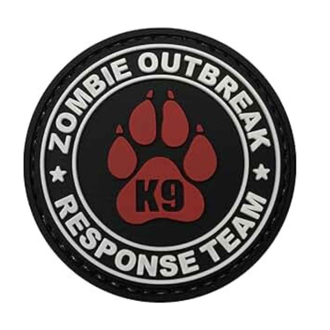 Zombie outbreak K9 Pvc Patch