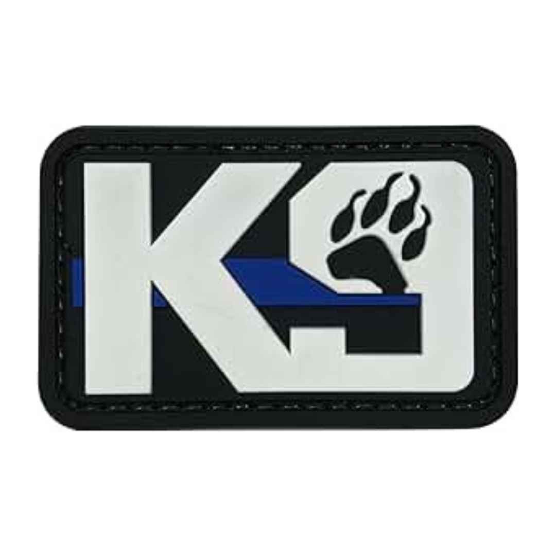 K9 paw Pvc patch