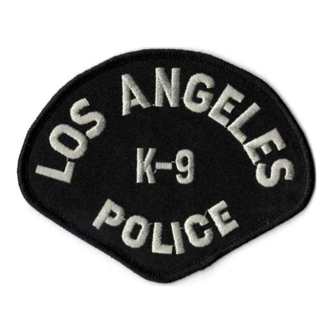 Los Angeles k9 police department patch