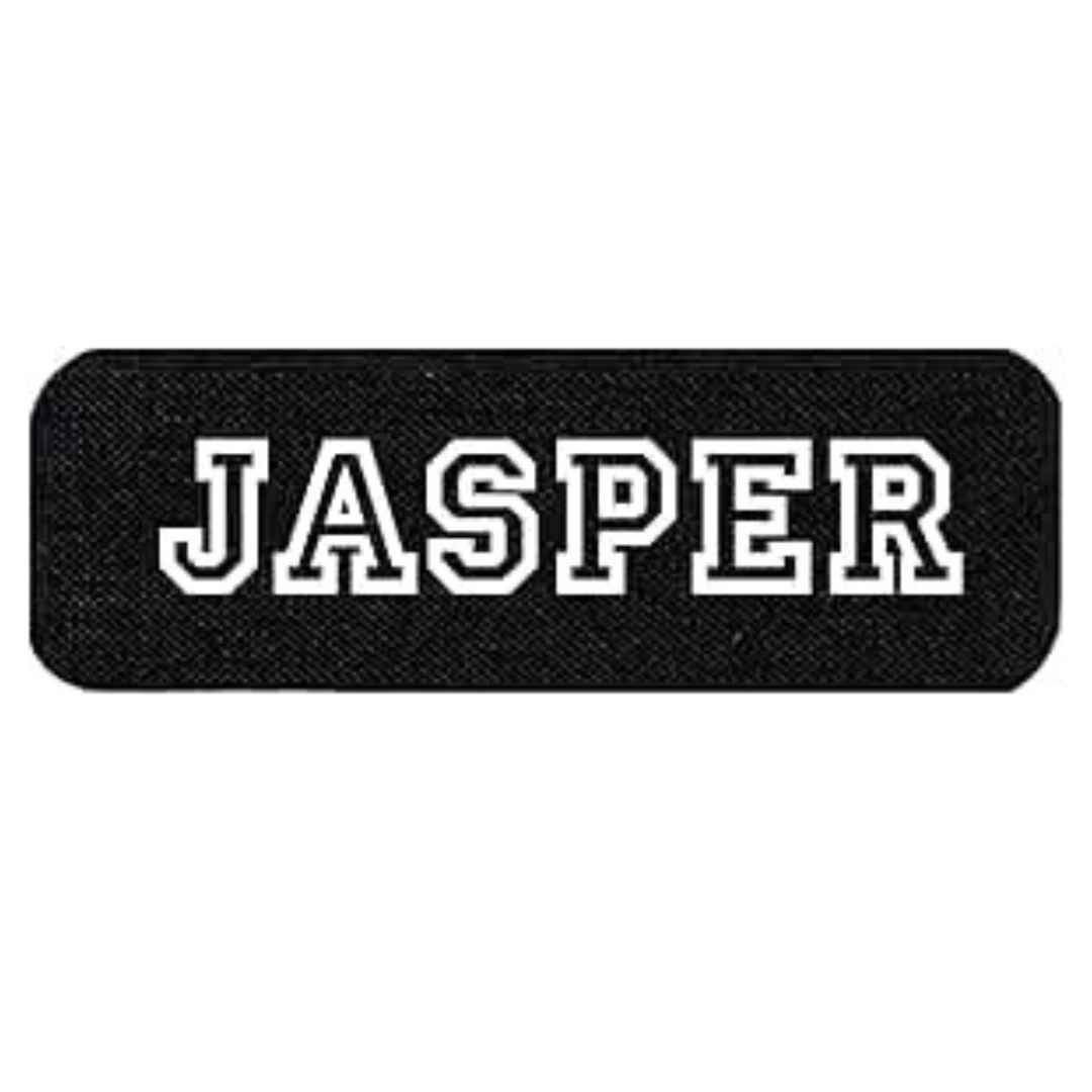 Jasper K9 Pvc patch with Velcro