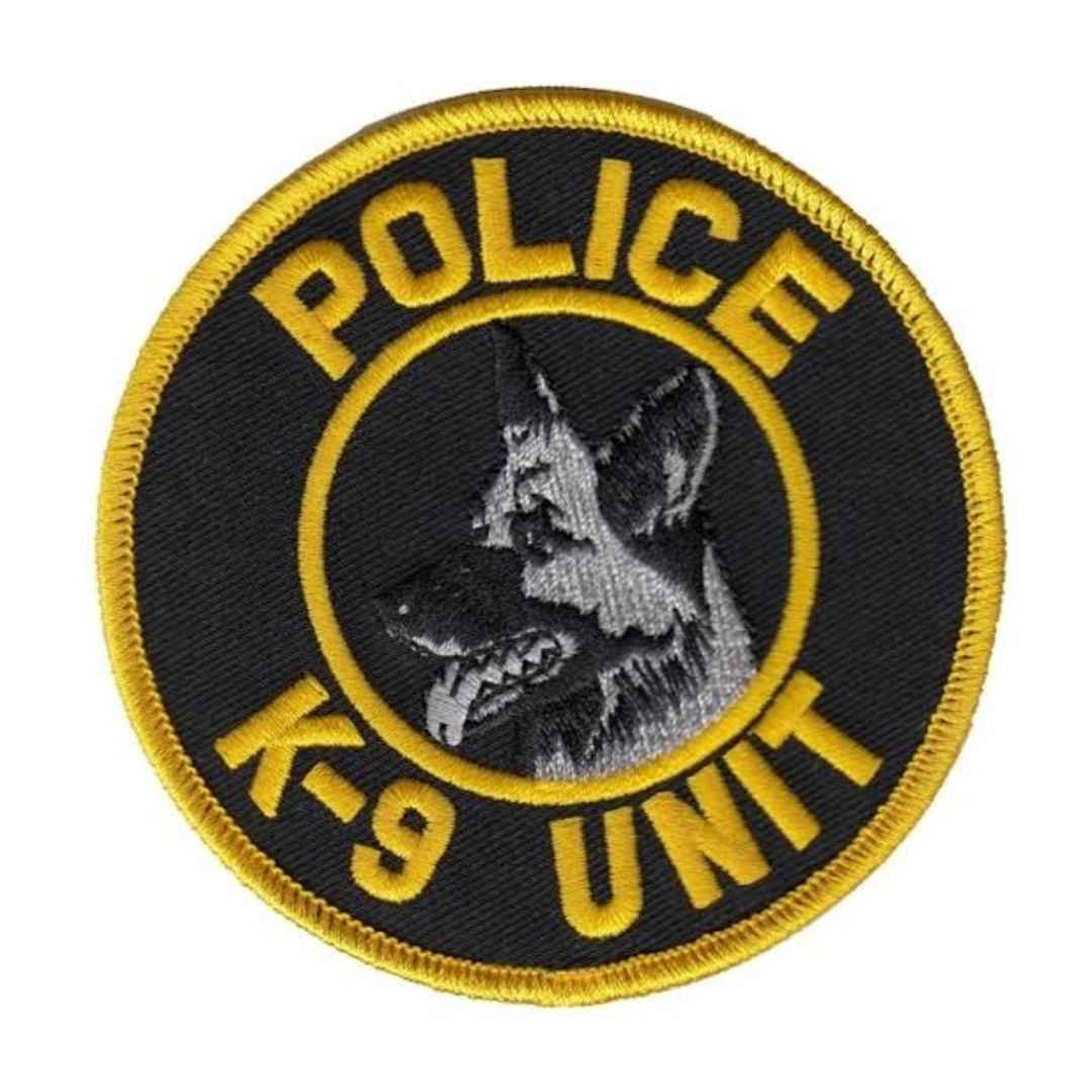 Police K9 unit patch