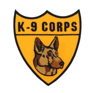 K9 cops woven fabric patch