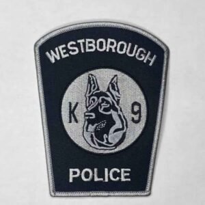 Westborough police K9 woven patch