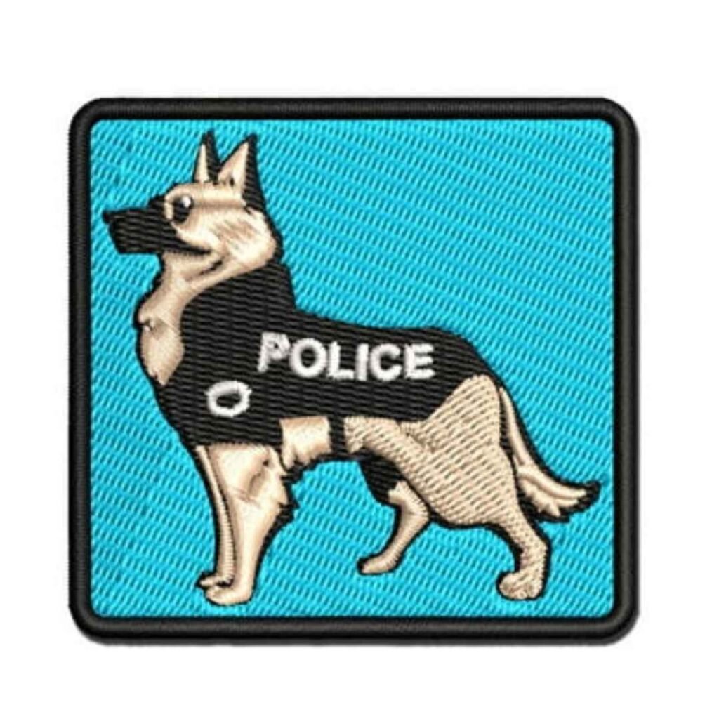 Tactical morale K9 Woven patch