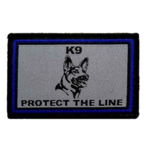 Protect the line K9 Woven patch